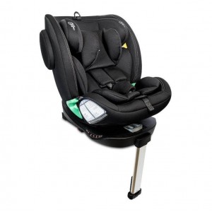 Interbaby Carseat I-Size ISOfix 360 Pax Black (40-150cm)