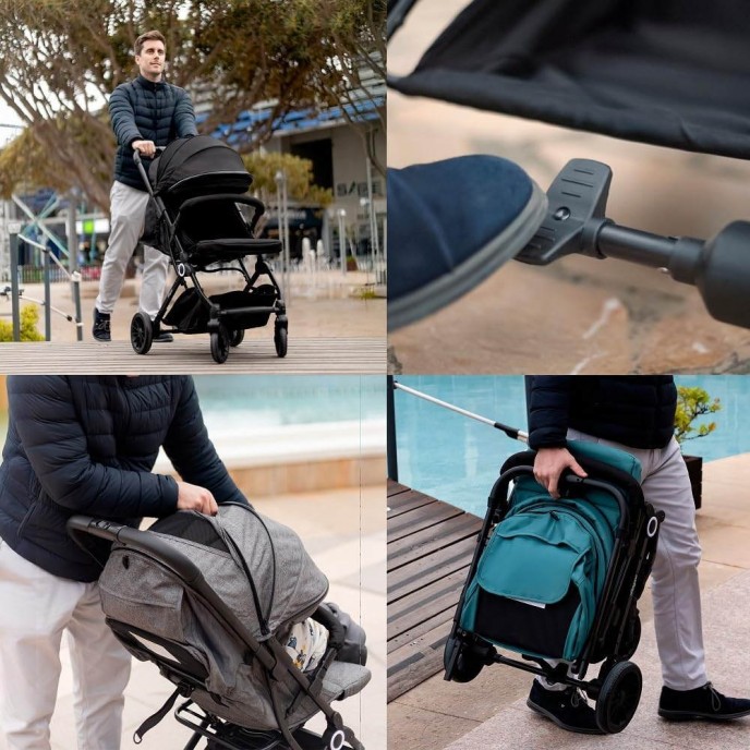 Interbaby Stroller Voyage Beige Interbaby Stroller Voyage Beige