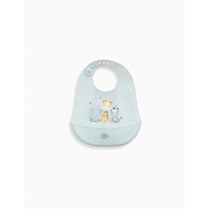 Interbaby Silicone Bib Animal Friends Blue Interbaby Silicone Bib Animal Friends Blue