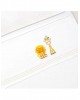 Interbaby Crib Sheets Set Cotton Giraffe Lion White