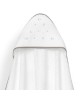 Interbaby Hooded Towel and Rinse Cap Moon and Stars Beige Interbaby Hooded Towel and Rinse Cap Moon and Stars Beige