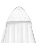 Interbaby Hooded Towel and Rinse Cap Moon and Stars Grey Interbaby Hooded Towel and Rinse Cap Moon and Stars Grey