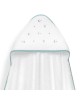 Interbaby Hooded Towel and Rinse Cap Moon and Stars Green Interbaby Hooded Towel and Rinse Cap Moon and Stars Green