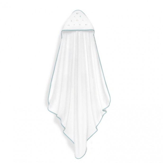 Interbaby Hooded Towel and Rinse Cap Moon and Stars Green Interbaby Hooded Towel and Rinse Cap Moon and Stars Green