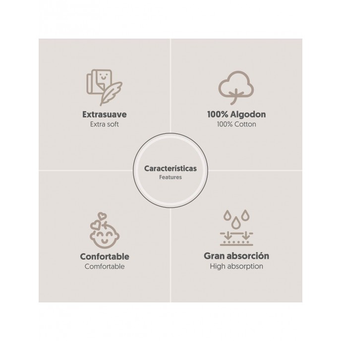 Interbaby Hooded Towel and Doudou Bear Pink Interbaby Hooded Towel and Doudou Bear Pink