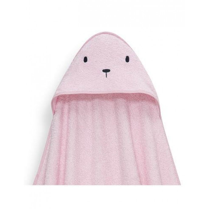 Interbaby Hooded Towel and Doudou Bear Pink Interbaby Hooded Towel and Doudou Bear Pink