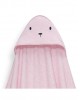 Interbaby Hooded Towel and Doudou Bear Pink Interbaby Hooded Towel and Doudou Bear Pink
