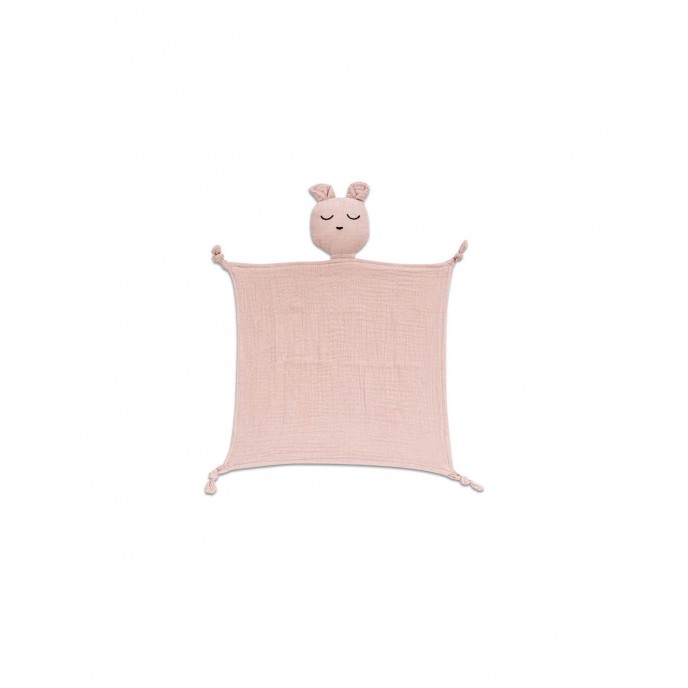 Interbaby Hooded Towel and Doudou Bear Pink Interbaby Hooded Towel and Doudou Bear Pink