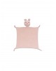 Interbaby Hooded Towel and Doudou Bear Pink Interbaby Hooded Towel and Doudou Bear Pink
