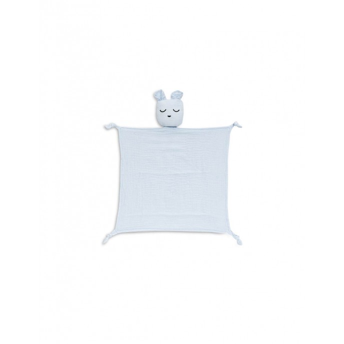 Interbaby Hooded Towel and Doudou Bear Blue Interbaby Hooded Towel and Doudou Bear Blue