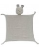 Interbaby Hooded Towel and Doudou Bear Grey Interbaby Hooded Towel and Doudou Bear Grey