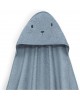 Interbaby Hooded Towel and Doudou Bear Petrol Blue Interbaby Hooded Towel and Doudou Bear Petrol Blue