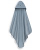 Interbaby Hooded Towel and Doudou Bear Petrol Blue Interbaby Hooded Towel and Doudou Bear Petrol Blue