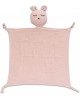 Interbaby Hooded Towel and Doudou Bear Dark Pink Interbaby Hooded Towel and Doudou Bear Dark Pink
