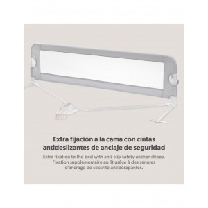 Interbaby Bedrail 150cm Grey