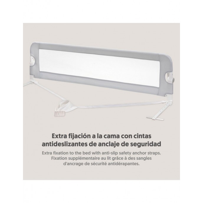 Interbaby Bedrail 150cm Grey