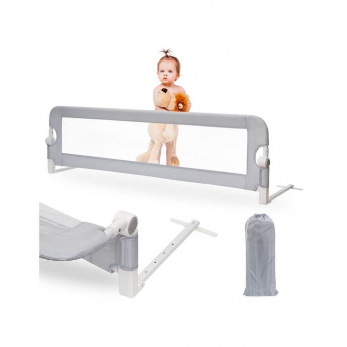 Interbaby Bedrail 150cm Grey