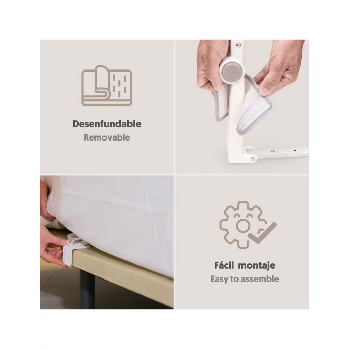 Interbaby Bedrail 150cm Grey