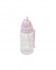 Interbaby Straw Bottle 2 in 1 Floral Pink