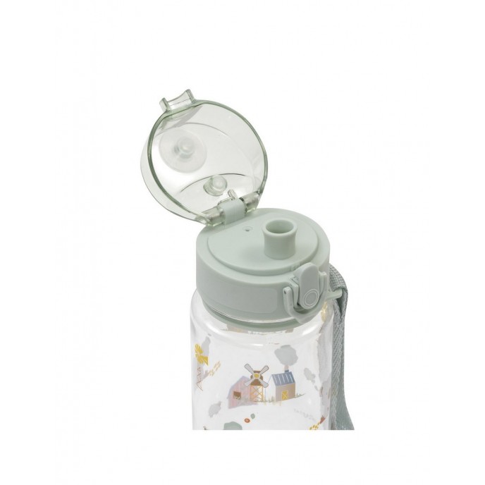 Interbaby Straw Bottle 2 in 1 Koala Green