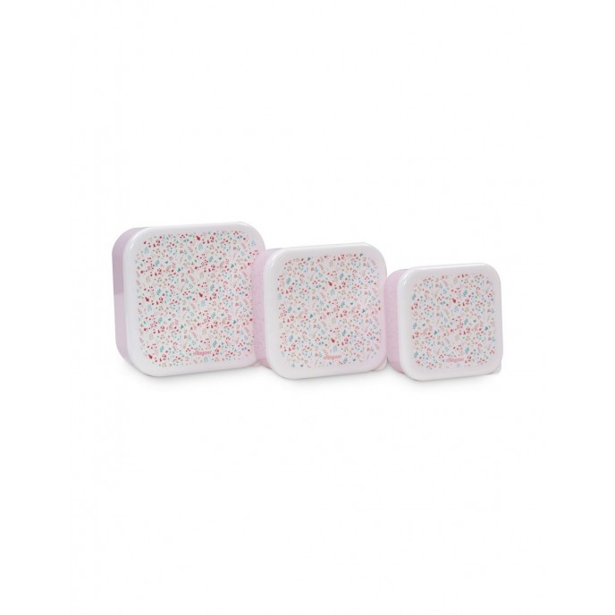 Interbaby Snack Boxes 3pk Floral
