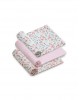 Interbaby Muslin Squares 3pk Floral