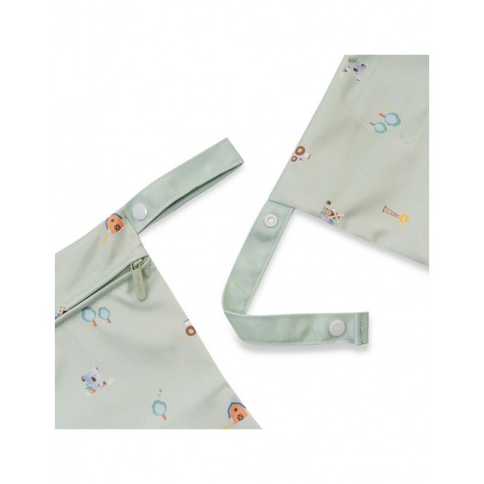 Interbaby Waterproof Clothing Bags 2pc Koala Green
