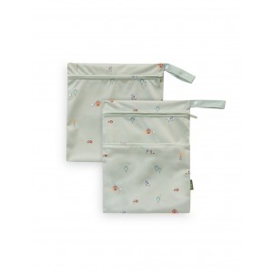 Interbaby Waterproof Clothing Bags 2pc Koala Green