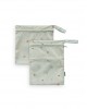 Interbaby Waterproof Clothing Bags 2pc Koala Green