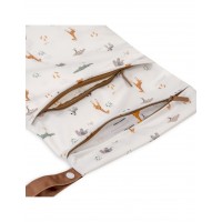 Interbaby Waterproof Clothing Bags 2pc Giraffe Beige