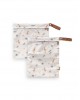 Interbaby Waterproof Clothing Bags 2pc Giraffe Beige
