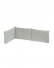 Interbaby Bed Bumper Reversible Koala Green & White