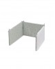 Interbaby Bed Bumper Reversible Koala Green & White