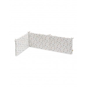 Interbaby Bed Bumper Reversible Jungle & Beige