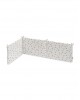 Interbaby Bed Bumper Reversible Jungle & Beige