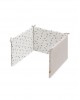 Interbaby Bed Bumper Reversible Jungle & Beige