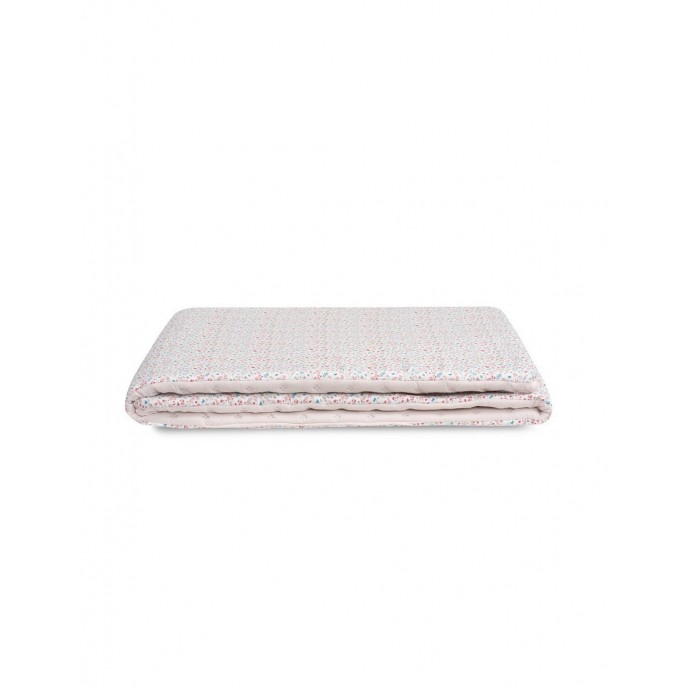 Interbaby Bed Bumper Reversible Floral & Pink