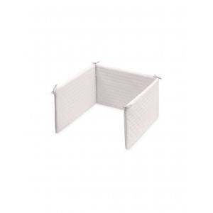Interbaby Bed Bumper Embossed Pink