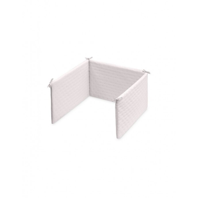 Interbaby Bed Bumper Embossed Pink