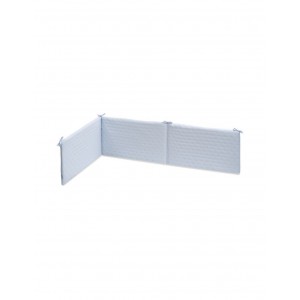Interbaby Bed Bumper Embossed Blue