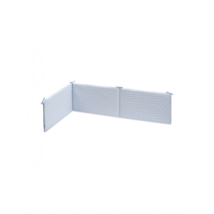 Interbaby Bed Bumper Embossed Blue