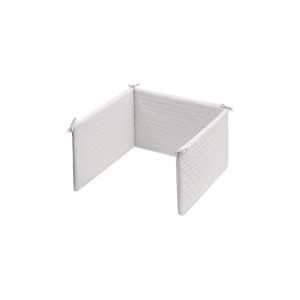 Interbaby Bed Bumper Embossed Beige