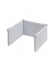 Interbaby Bed Bumper Embossed Gray