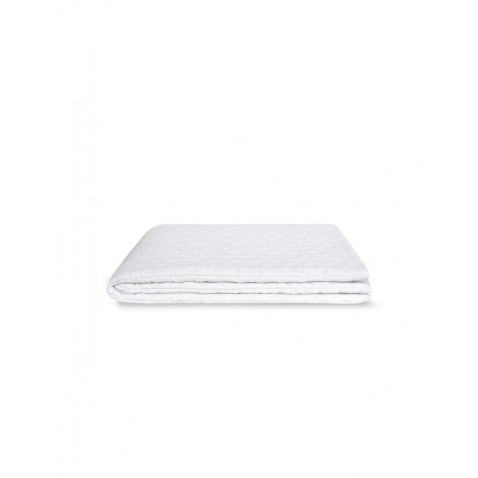Interbaby Bed Bumper Embossed White