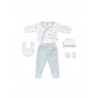 Interbaby Clothing Set 5pc 0/6m Koala Green