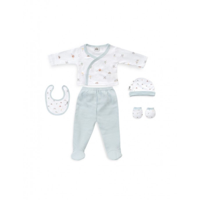 Interbaby Clothing Set 5pc 0/6m Koala Green