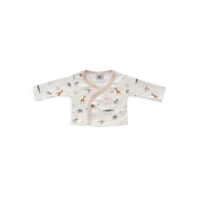 Interbaby Clothing Set 5pc 0/6m Jungle Beige