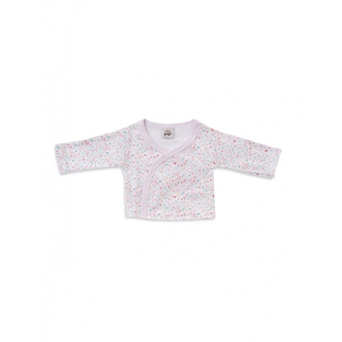 Interbaby Clothing Set 5pc 0/6m Floral Pink
