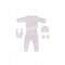 Interbaby Clothing Set 5pc 0/6m Floral Pink