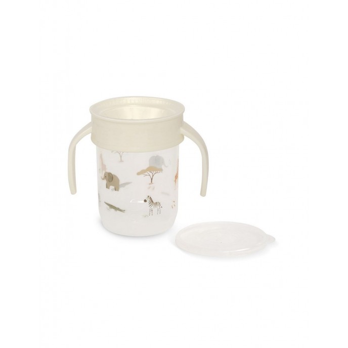 Interbaby Trainer Sippy 360 Cup Jungle Beige
